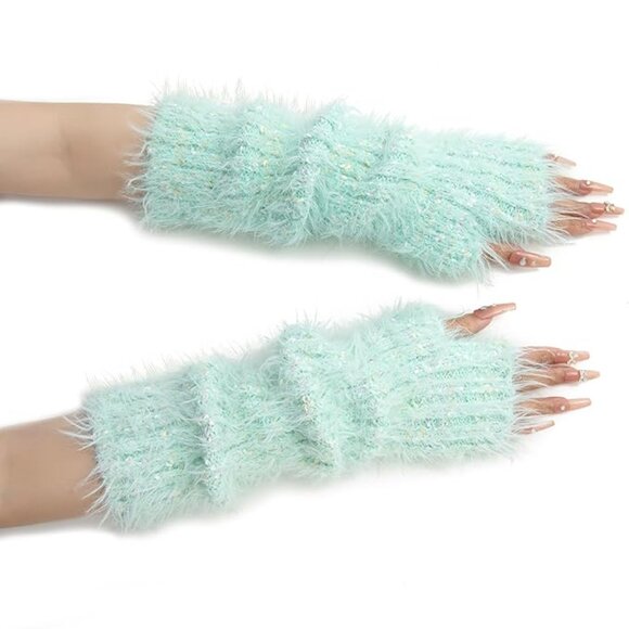 Lightblue Arm Warmers - Picture 3 of 4